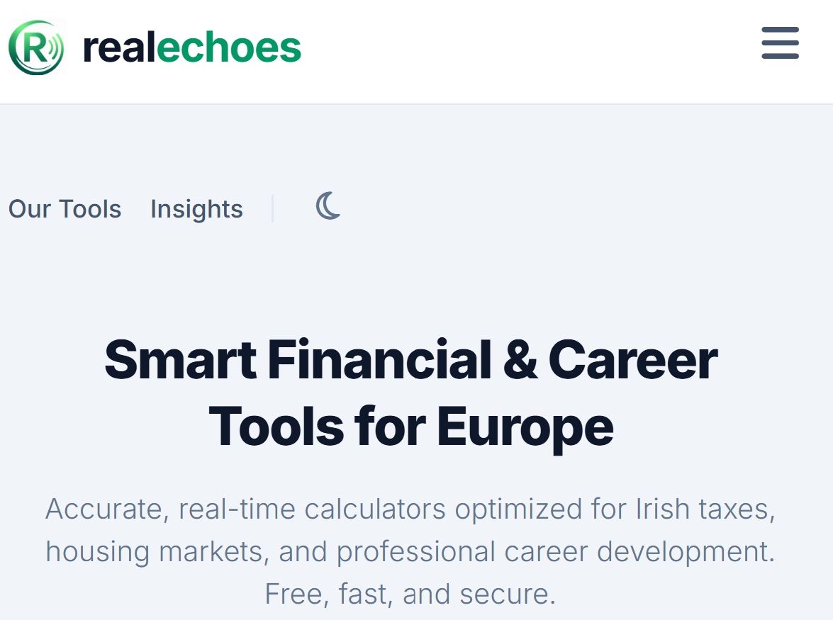 Smart Financial & Career Tools for Europe